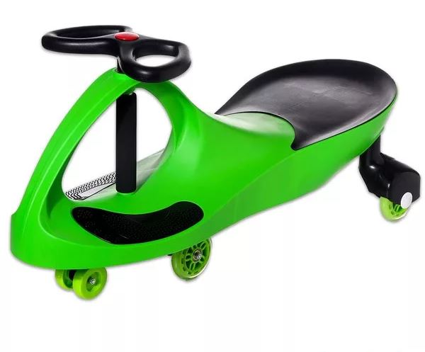 BoboCar gumikerékkel - Zöld/Fekete